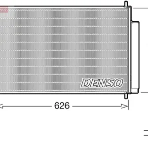 Skraplacz, klimatyzacja DENSO DCN50041 Ekspresowa dostawa