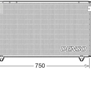 Do wyczerpania zapasów Skraplacz, klimatyzacja DENSO DCN50042