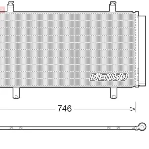 Skraplacz, klimatyzacja DENSO DCN50048 Oferta czasowa