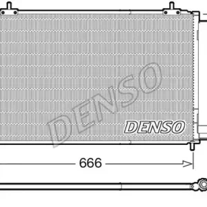 Wybór klientów Skraplacz, klimatyzacja DENSO DCN50059