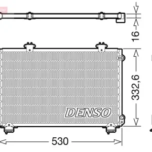 Skraplacz, klimatyzacja DENSO DCN50060 Hit cenowy