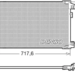 Dodaj do koszyka Skraplacz, klimatyzacja DENSO DCN50061