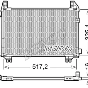 Skraplacz, klimatyzacja DENSO DCN50107 Do wyczerpania zapasów