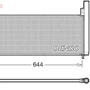 Skraplacz, klimatyzacja DENSO DCN50116 Hit sprzedaży