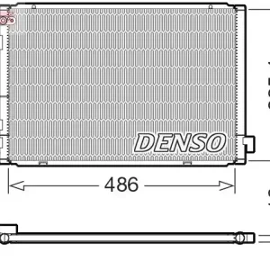 Bezpieczne zakupy Skraplacz, klimatyzacja DENSO DCN50125