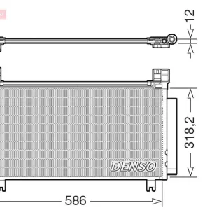 Skraplacz, klimatyzacja DENSO DCN50134 Tylko dziś