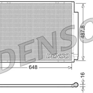Skraplacz, klimatyzacja DENSO DCN51001 Najlepsza cena
