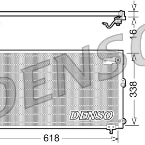 Skraplacz, klimatyzacja DENSO DCN51006 Dodaj do koszyka