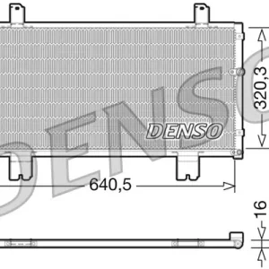 Skraplacz, klimatyzacja DENSO DCN51007 Wysoka jakość