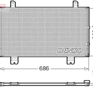 Skraplacz, klimatyzacja DENSO DCN51016 Tylko dziś