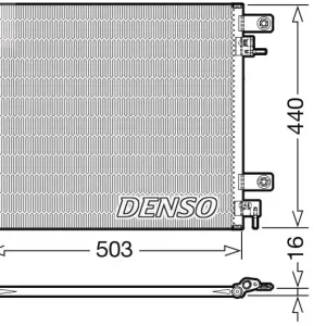 Skraplacz, klimatyzacja DENSO DCN99066 Zamów teraz