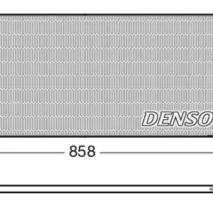 Skraplacz, klimatyzacja DENSO DCN99069 Najlepsza cena