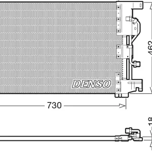 Skraplacz, klimatyzacja DENSO DCN99073 Darmowy zwrot