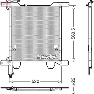 Bezpieczna płatność Skraplacz, klimatyzacja DENSO DCN99074