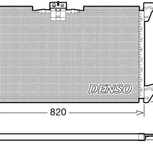 Tylko dziś Skraplacz, klimatyzacja DENSO DCN99075
