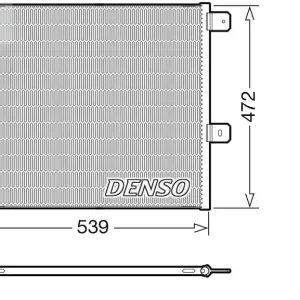 Skraplacz, klimatyzacja DENSO DCN99077 Tylko do końca tygodnia