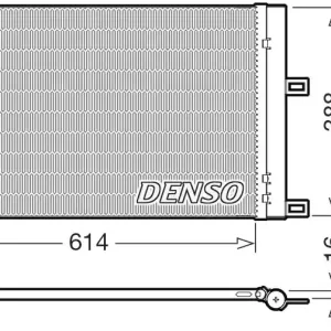 Darmowa dostawa Skraplacz, klimatyzacja DENSO DCN99080