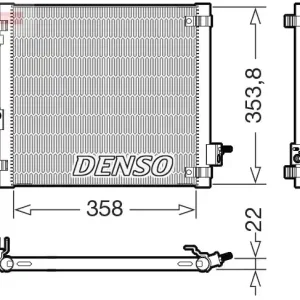 Super okazja Skraplacz, klimatyzacja DENSO DCN99081