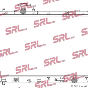 Chłodnica, układ chłodzenia silnika SRLINE 743508-3 Darmowy zwrot