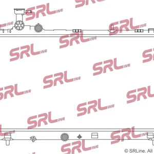 Chłodnica, układ chłodzenia silnika SRLINE 74B208-2 Ograniczona ilość