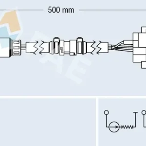 Hit sprzedaży Sonda lambda FAE 75049