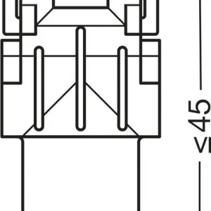 Żarówka, lampa kierunkowskazu AMS-OSRAM 7507DYP-2BL Dostępne od ręki