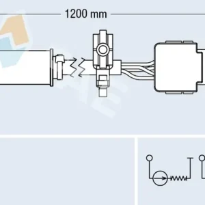 Tani Sonda lambda FAE 75105