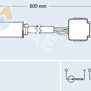 Ograniczona ilość Sonda lambda FAE 75109
