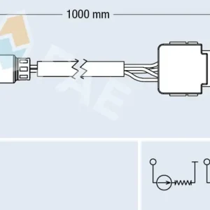 Nie przegap Sonda lambda FAE 75152