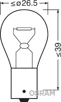 Żarówka, lampa kierunkowskazu AMS-OSRAM 7529 Oferta czasowa