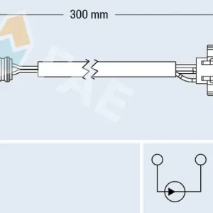 Sonda lambda FAE 75624 Bestseller