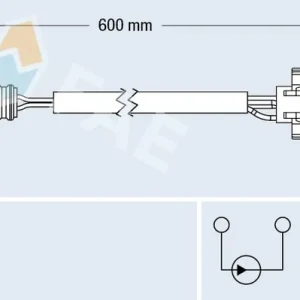 Cena promocyjna Sonda lambda FAE 75636