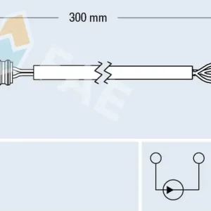 Sonda lambda FAE 75642 Popularny