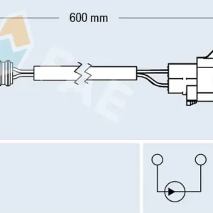 Sonda lambda FAE 75660 Dostępne od ręki