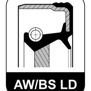 Pierścień uszczelniający wału, wał korbowy ELRING 760.579 Super okazja