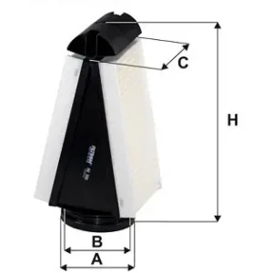 FILTR POWIETRZA FILTRON AK381 Szybka dostawa