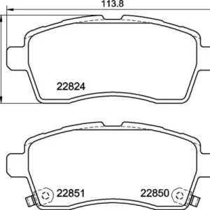 Zniżka KLOCKI HAMULCOWE PRZOD