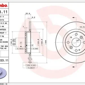 Zamów teraz TARCZA HAMULCOWA TYL