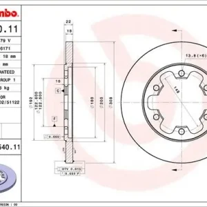 TARCZA HAMULCOWA TYL Zamów teraz