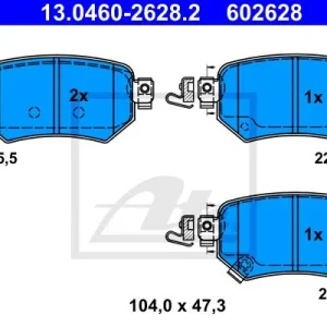 Bezpieczne zakupy KLOCKI HAM.TYL MAZDA