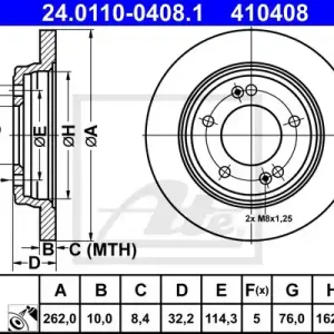 Tylko dziś TARCZA HAM.TYL KIA