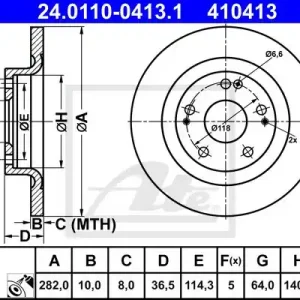 Okazja TARCZA HAM.TYL HONDA