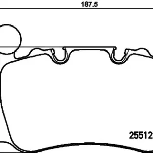 Taniej KLOCKI HAMULCOWE TYL