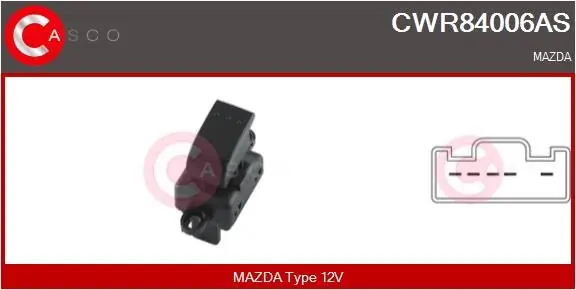 Zniżka PRZELACZNIK PODNOSNIKA SZYBY PP 5PIN