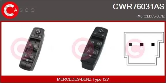 PRZELACZNIK PODNOSNIKA SZYBY PL 12PIN Wyjątkowa oferta