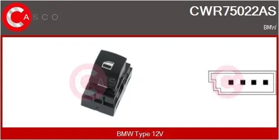 Nowość PRZELACZNIK PODNOSNIKA SZYBY PP 4PIN