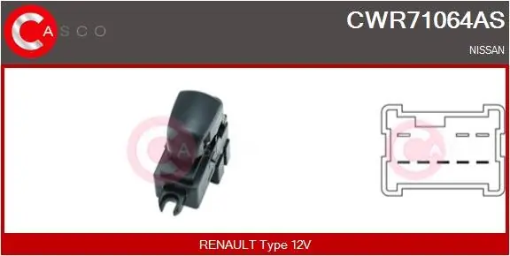 PRZELACZNIK PODNOSNIKA SZYBY PP 5PIN Darmowa dostawa