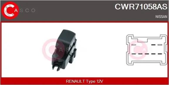 PRZELACZNIK PODNOSNIKA SZYBY L/P 6PIN Bezpieczna płatność