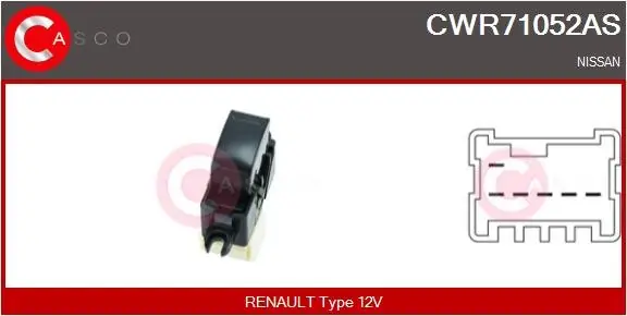 Oferta limitowana PRZELACZNIK PODNOSNIKA SZYBY L/P 6PIN