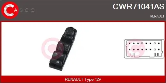 Nowy PRZELACZNIK PODNOSNIKA SZYBY PL 13PIN